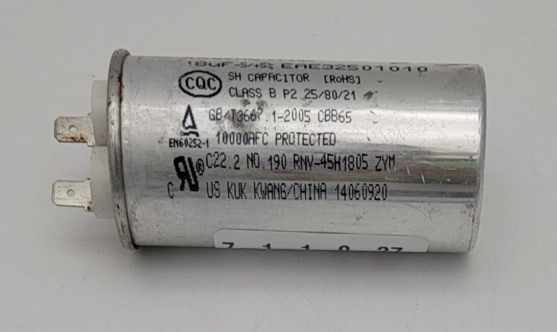 Genuine Refrigerator Kenmore Capacitor Part#EAE32501010