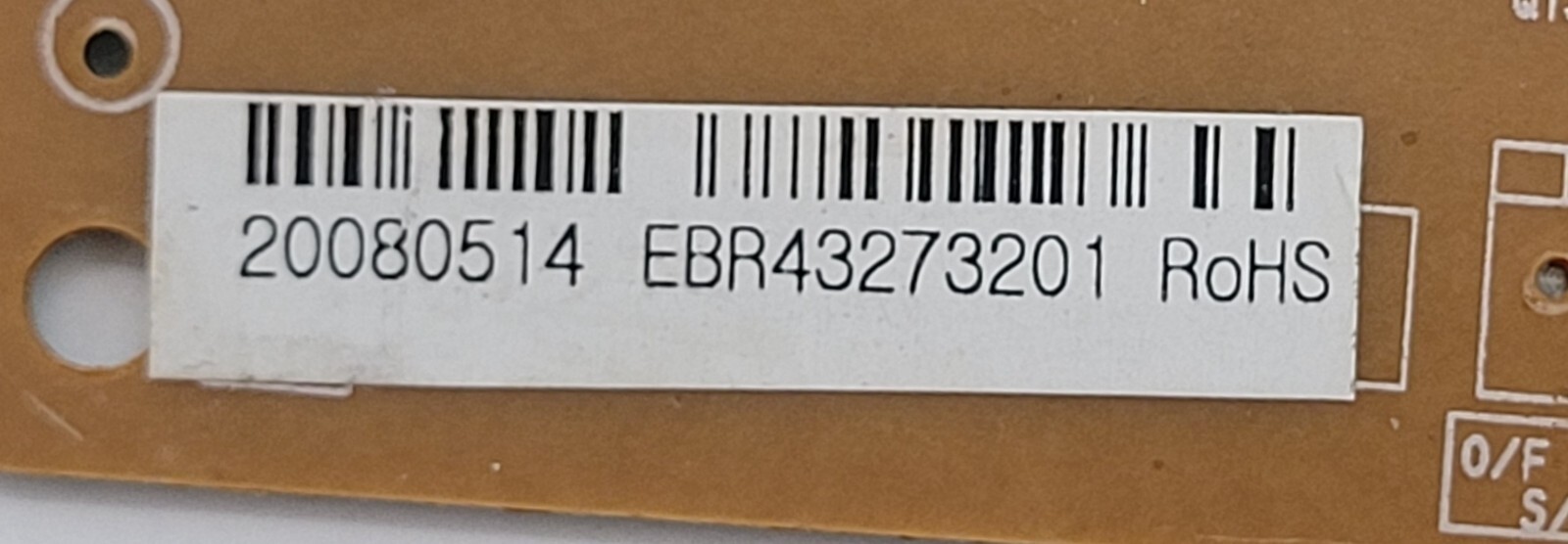 Genuine Refrigerator LG Circuit Board Part#EBR43273201
