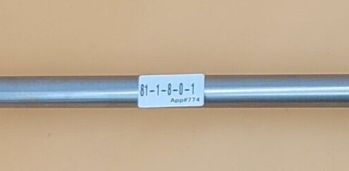 Genuine Refrigerator Kitchen Aid Door Handle Part#W10740429