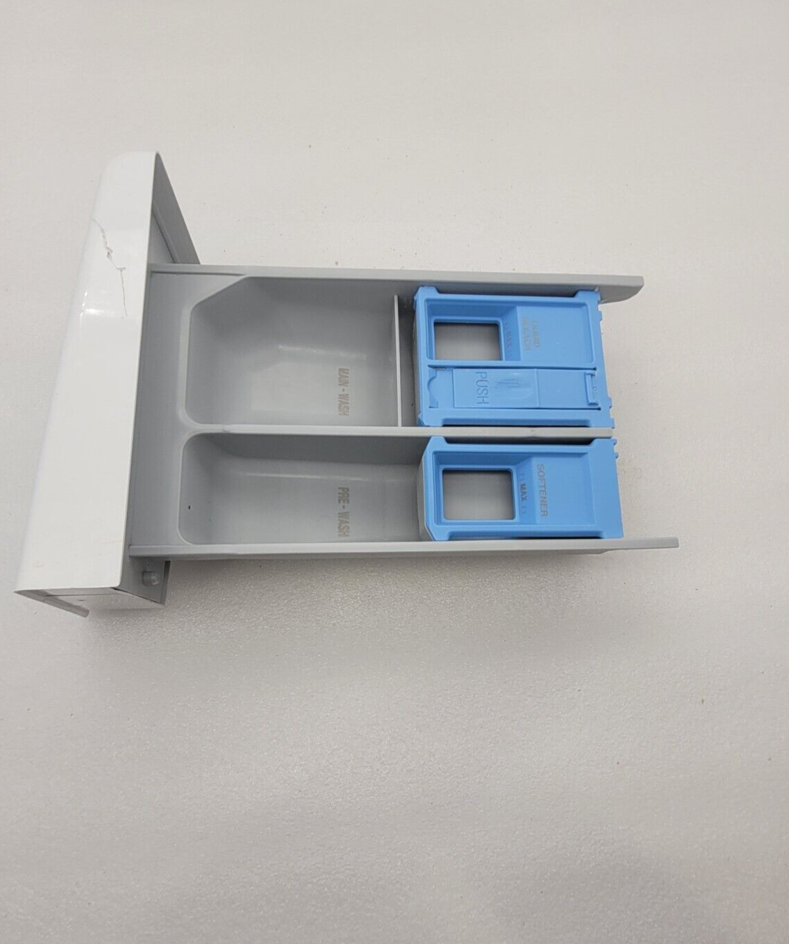 Genuine LG Washing liquid dispenser Drawer Assy. Part#4870ER1008 White