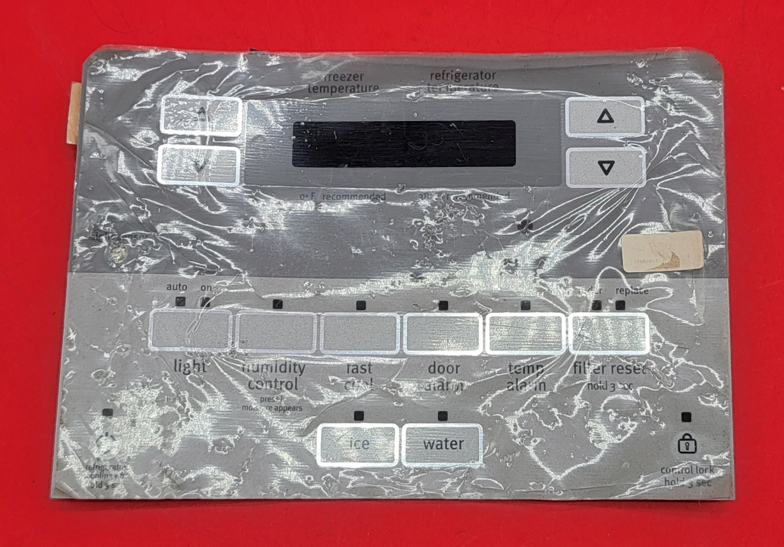 Genuine Refrigerator Whirlpool Control Board Display Part#W10708489