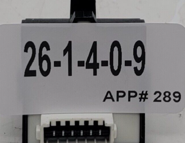 Genuine Washer Kenmore Selector Switch Part#W10701088