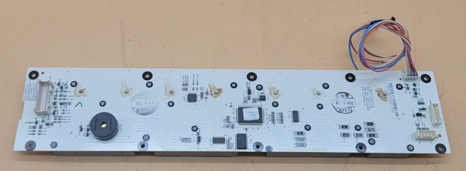 Genuine Refrigerator LG Interface Board Part#EBR729554