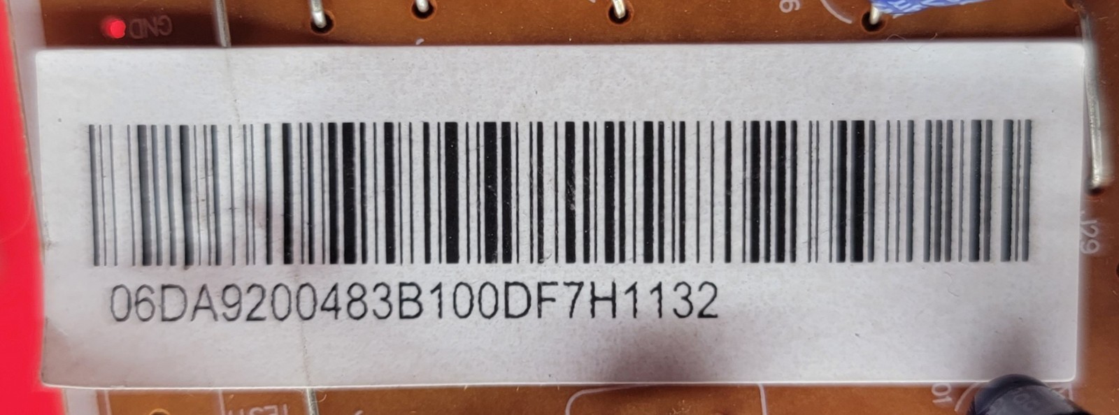 Genuine Refrigerator Samsung Control Board Part#DA92-00483B