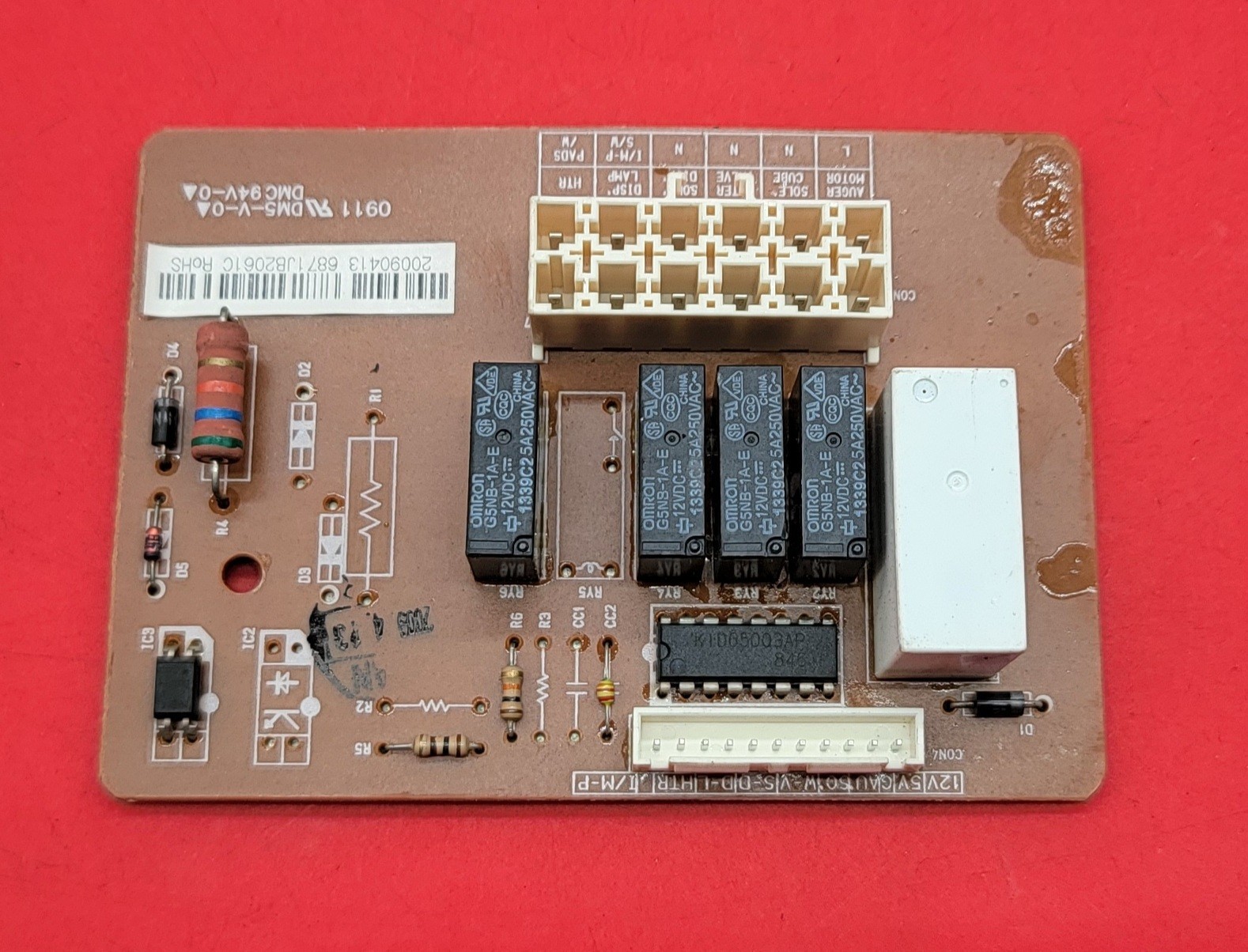 Genuine Refrigerator LG Control Board Part#6871JB2061C
