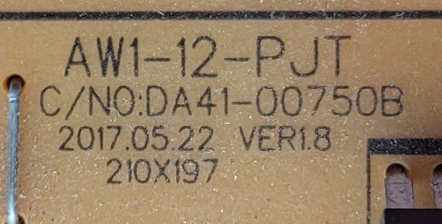 Genuine Refrigerator Samsung Control Board Part#DA92-00384K