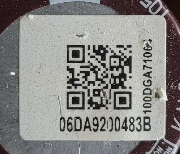 Genuine Refrigerator Samsung Control Board Part#DA92-00483B