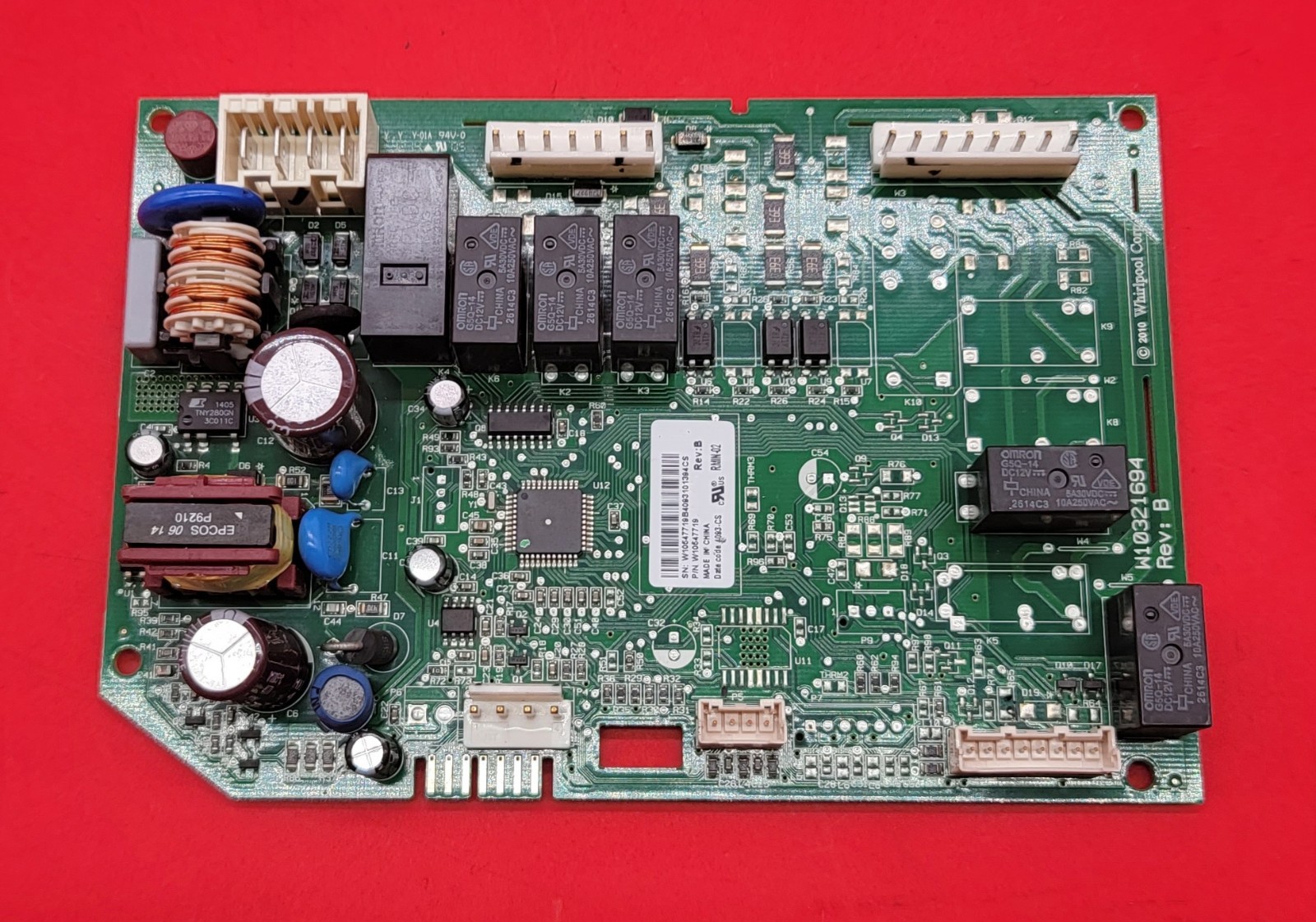 Genuine Refrigerator Whirlpool Control Board Part#W10547719