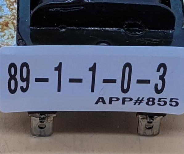 Genuine Double Oven Kitchen Aid Transformer Part#8300642