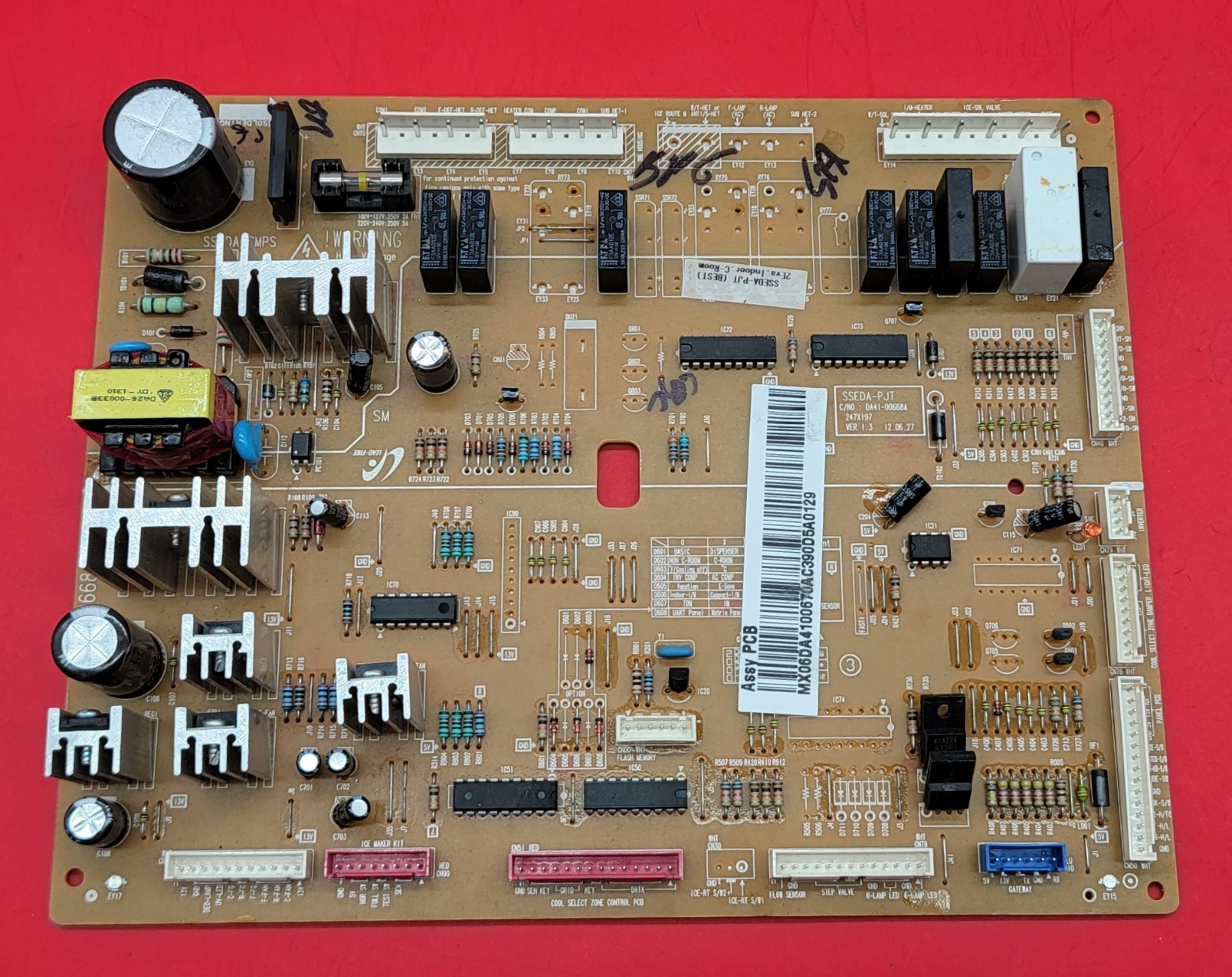 Genuine Refrigerator Samsung Control Board Part#DA41-00670A