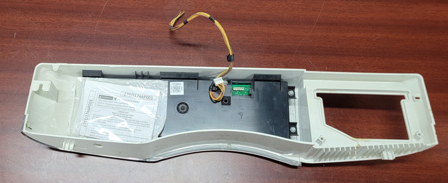 Genuine Washer GE Control Panel Part#275D1536G014