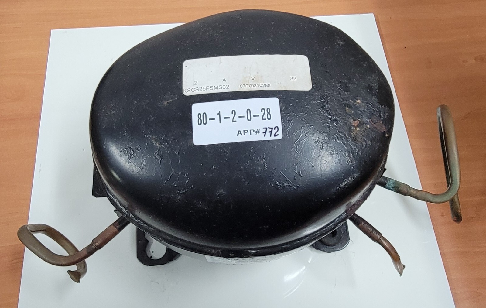 Genuine Refrigerator Kitchen Aid Compressor Part#513800033 VEGY 7H
