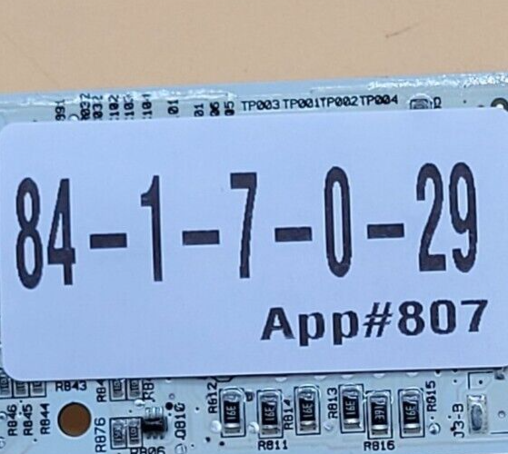 Genuine Refrigerator Whirlpool Control Board Part#W10486648