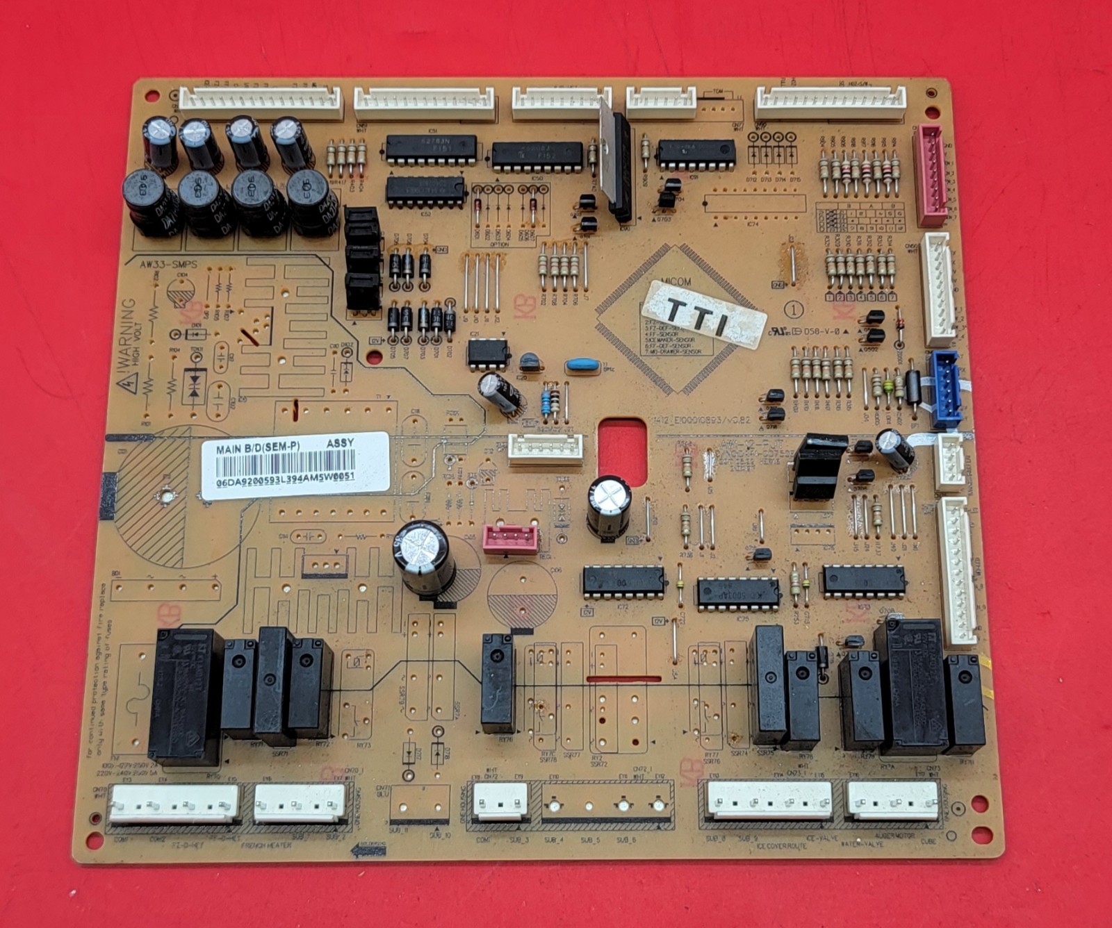 Genuine Refrigerator Samsung Control Board Part#DA92-00593L