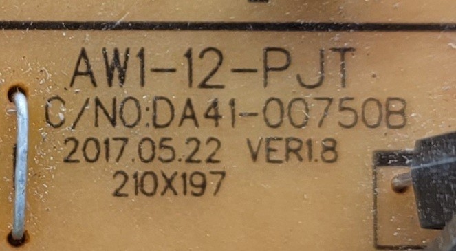 Genuine Refrigerator Samsung Control Board Part#DA92-00593L