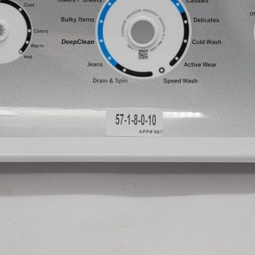 Genuine Washer GE Control Panel Part#290D2101P004