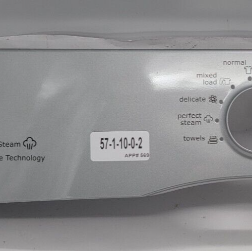 Genuine Dryer Electrolux Control Panel Part#1348716