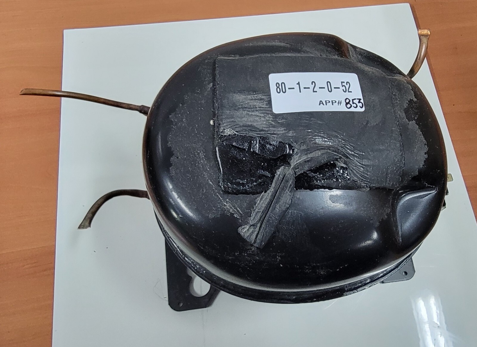 Genuine Refrigerator Maytag Compressor Part#LQ75LAUM