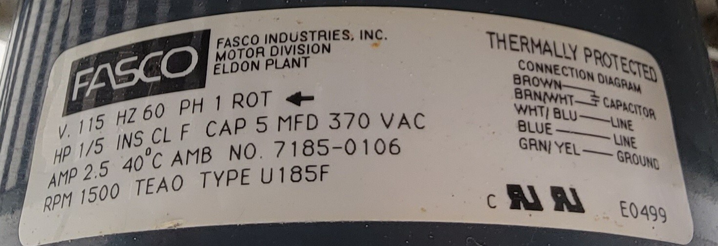 Genuine Stove Dacor Drive Motor