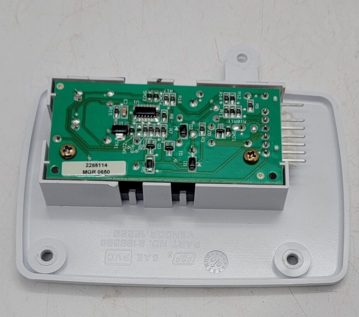 Genuine Refrigerator Kenmore Ice Control Board Part#2198588 2255114