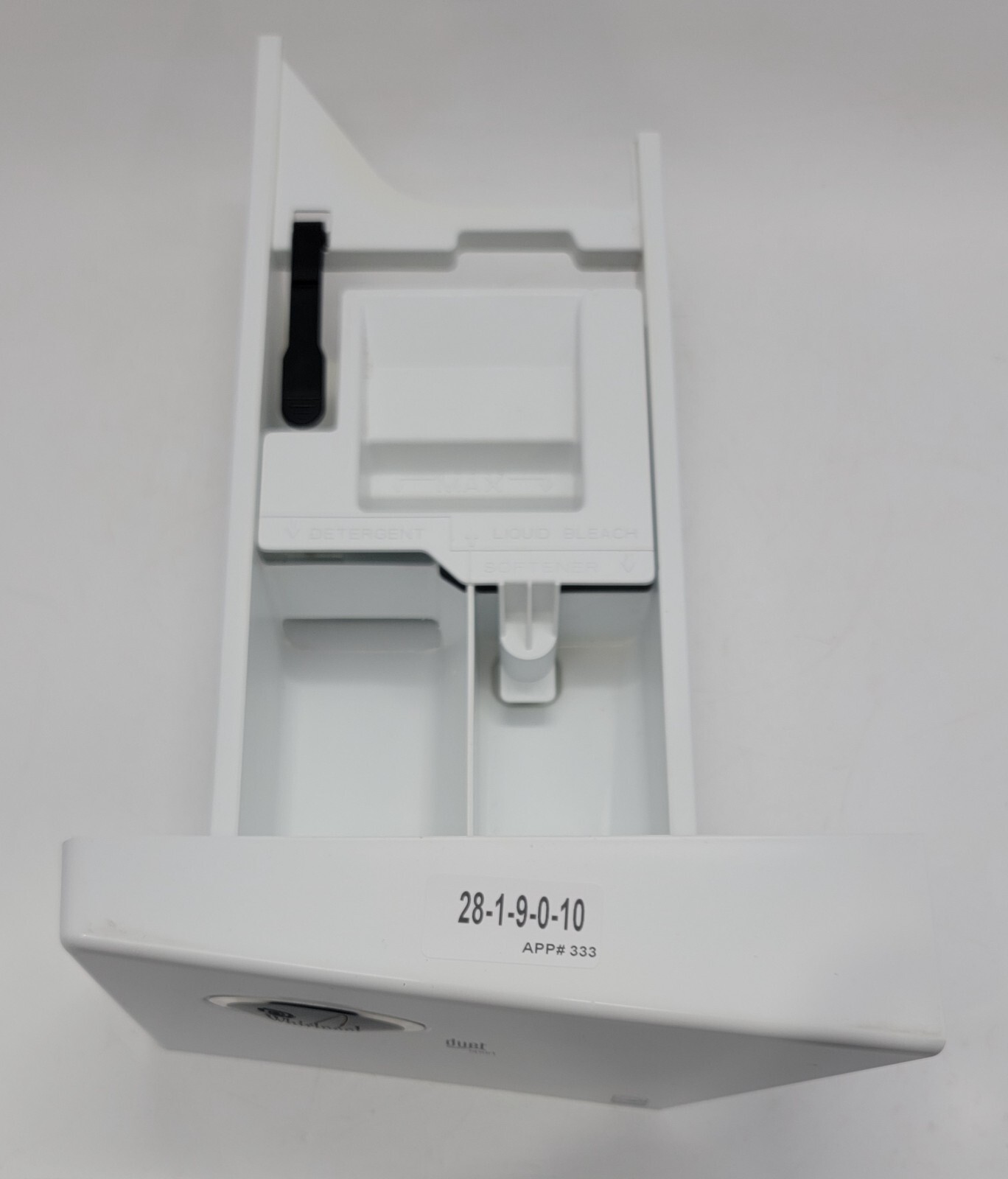 Genuine Washer Whirlpool Detergent Dispenser Drawer Part#8540402