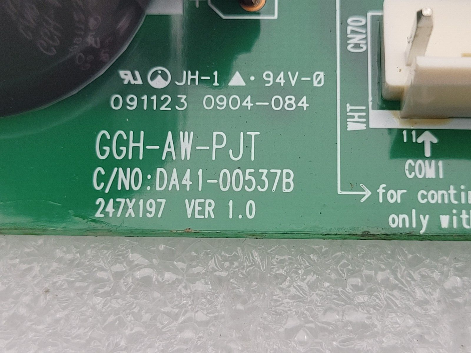 Genuine Samsung Refrigerator Control Board Part#DA41-00651