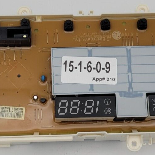 Genuine Washer LG Control Board Part#EBR62267111 EBR67466109