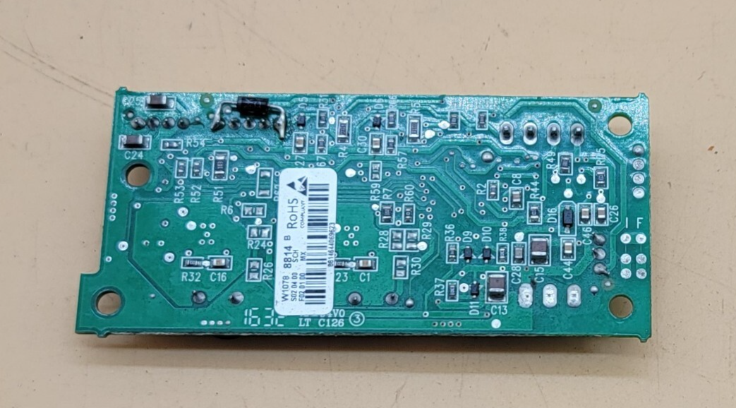 Genuine Refrigerator Kitchen Aid Control Board Part#W10788814