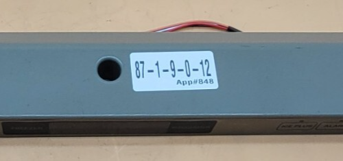 Genuine Refrigerator LG Control Panel Part#MEG481478