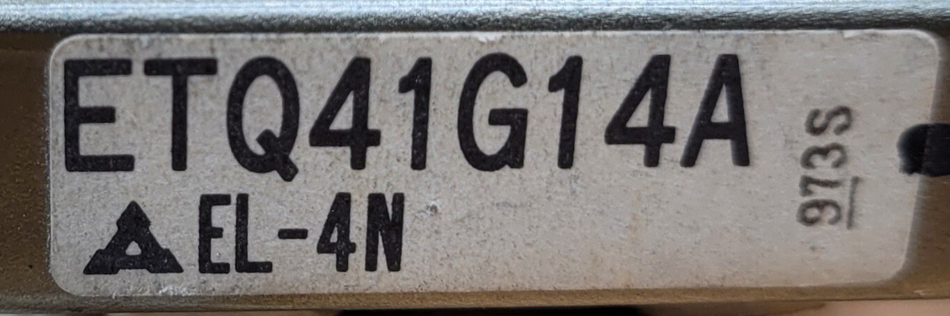 Genuine Cooktop GE Transformer Part#ETQ41G14A