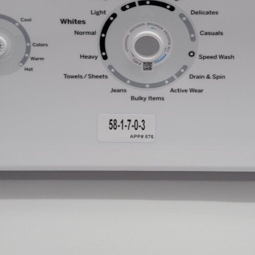 Genuine Washer GE Control Panel Part#290D2101P003 290D2120P054
