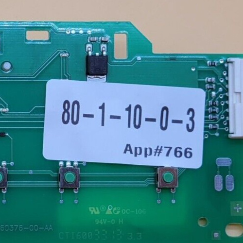 Genuine Washer Whirlpool Display Control Board Part#760177-00
