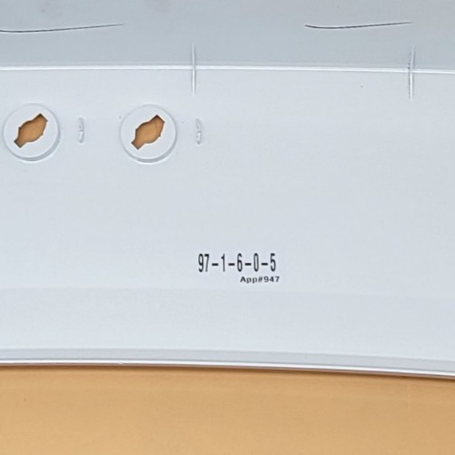 Genuine Washer/Dryer GE Control Panel Part#234D2658P001