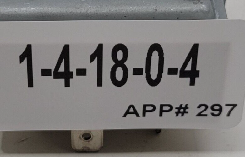 Genuine Oven GE Infinite Switch Part#191D2990P001
