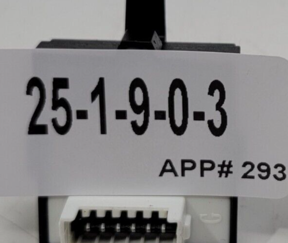Genuine Washer Whirlpool Selector Switch Set Part#W10285511