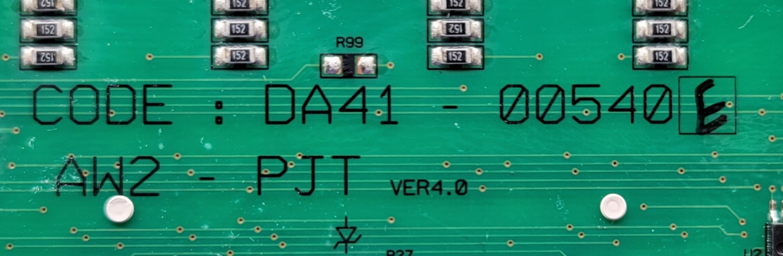 Genuine Refrigerator Samsung Control Board Part#DA41-00540