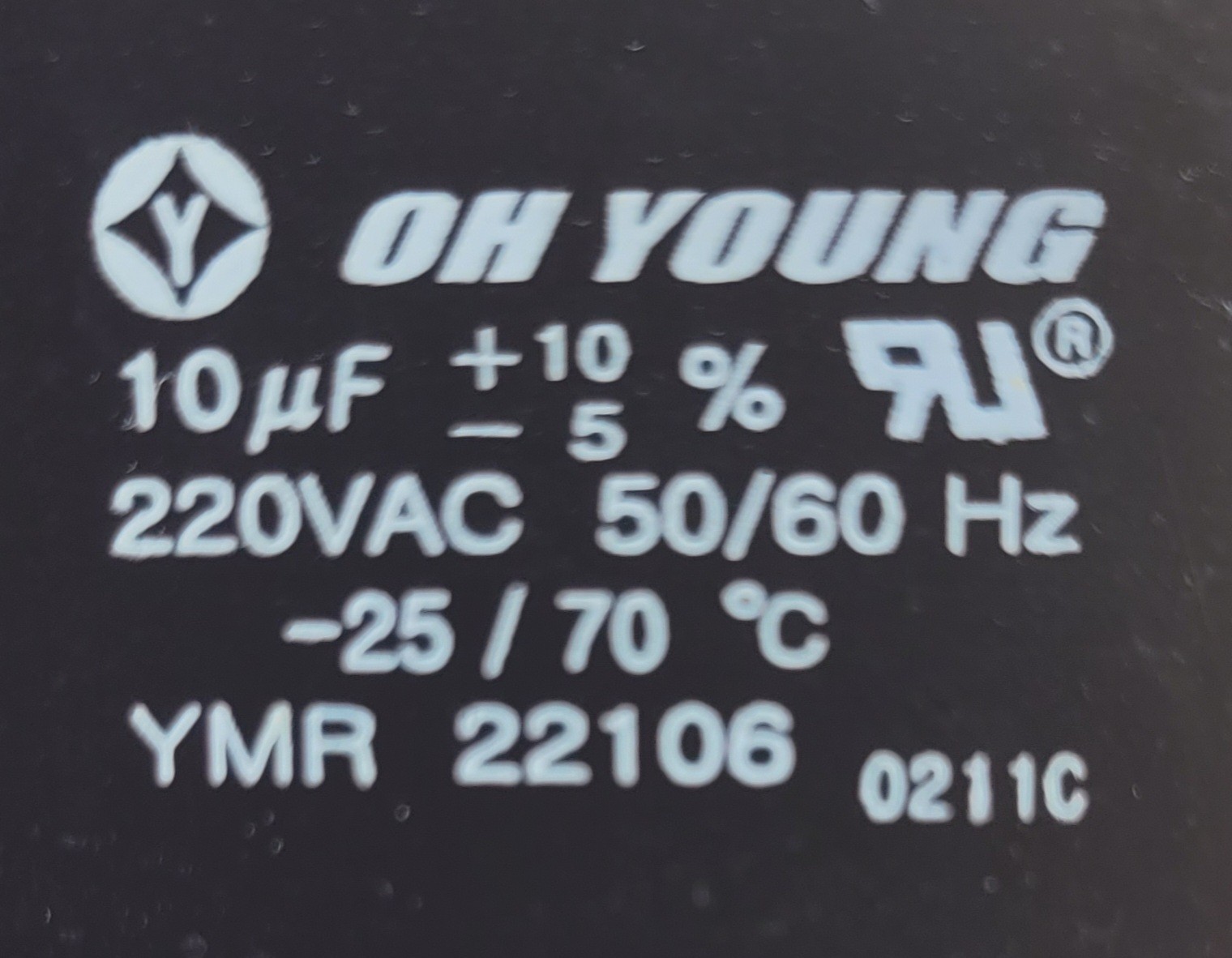 Genuine Microwave GE Capacitor Part#YMR22106
