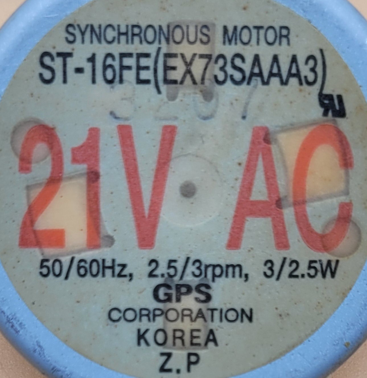 Genuine Microwave GE Turntable Motor Part#ST-16FE EX73SAAA3