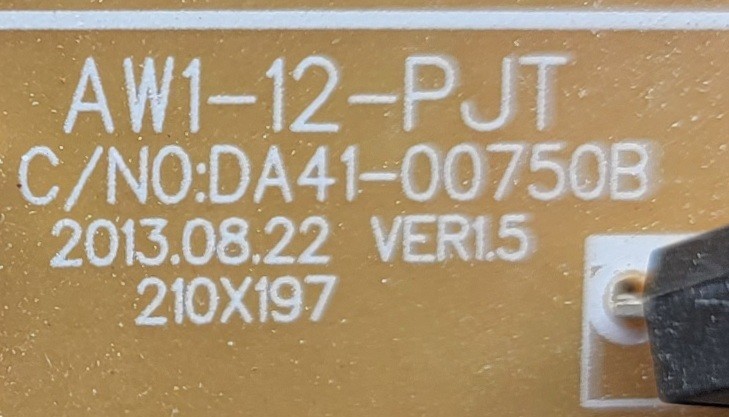 Genuine Refrigerator Samsung Control Board Part#DA92-00484A