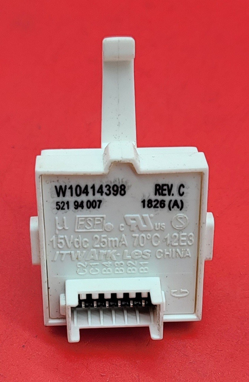 Genuine Washer Whirlpool Selector Switch Part#W10414398