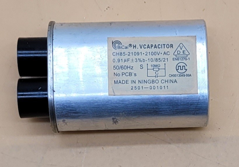 Genuine Microwave GE Capacitor Part#2501-001011