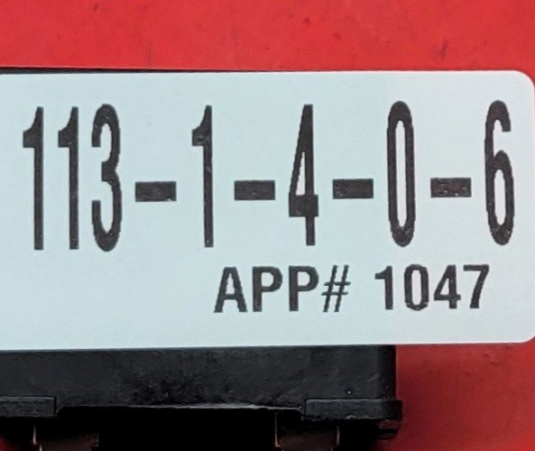 Genuine Refrigerator Sub-Zero Capacitor Part#JSU21X126AQE