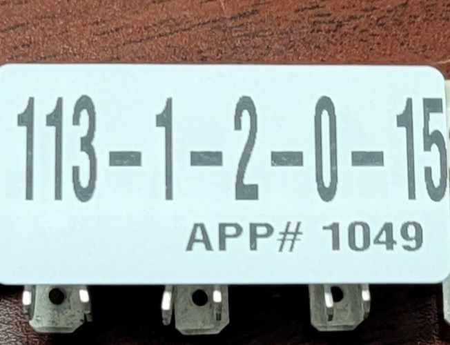 Genuine Refrigerator Thermador Terminal Block Part#10005204