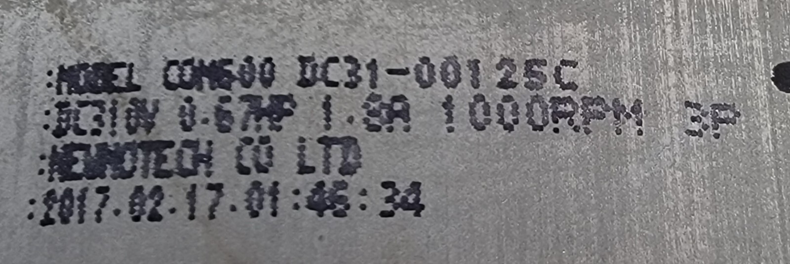 Genuine Washer Samsung Stator Rotor Part#12CA58201