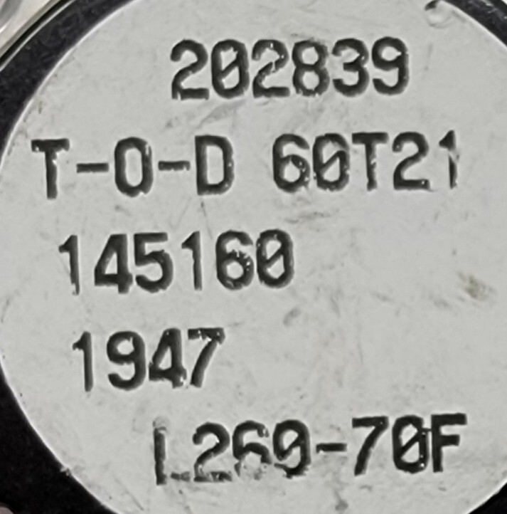 Genuine Dryer Electrolux Thermostat Part#202839