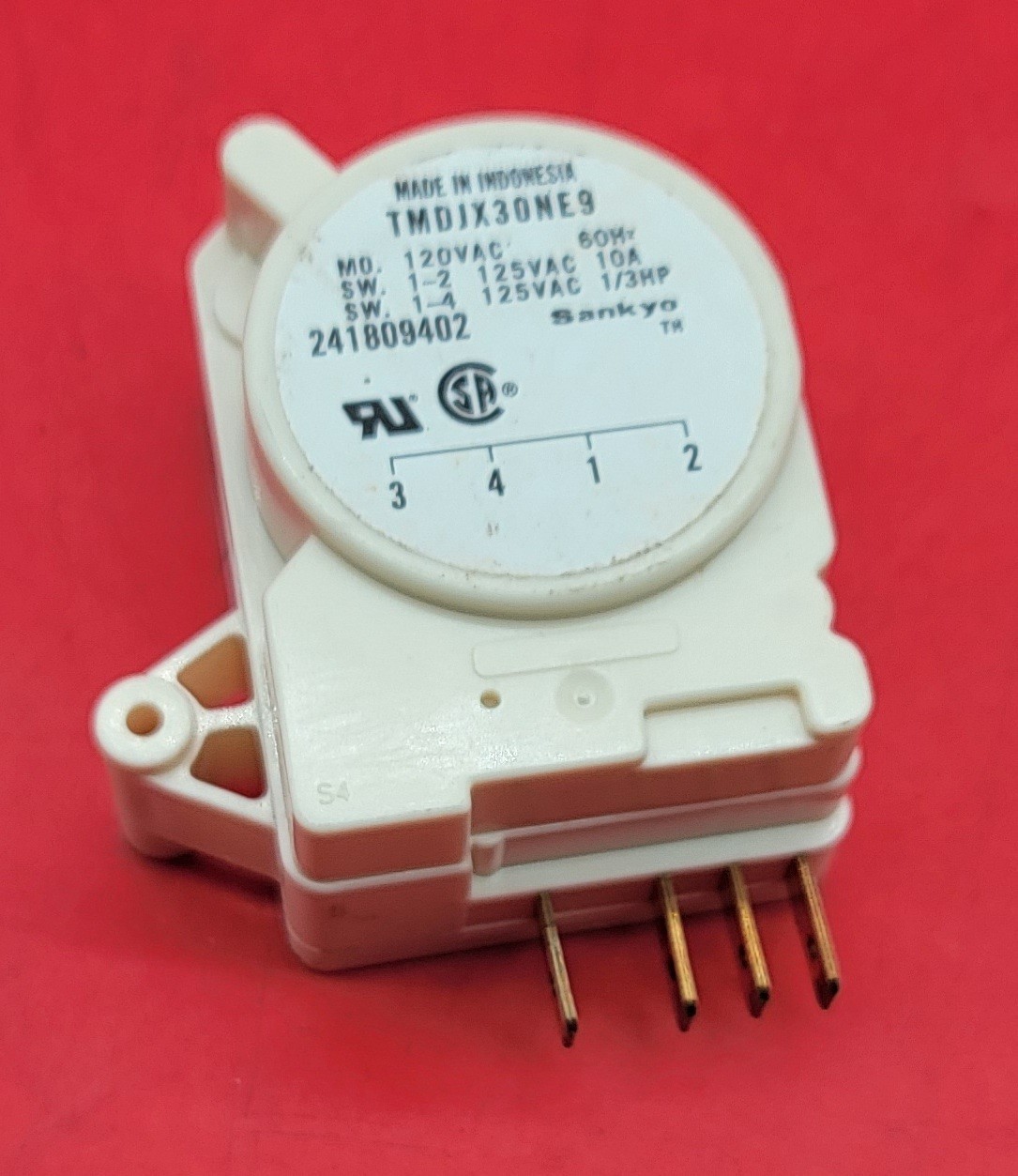 Genuine Refrigerator Frigidaire Defrost Timer Part#241809402