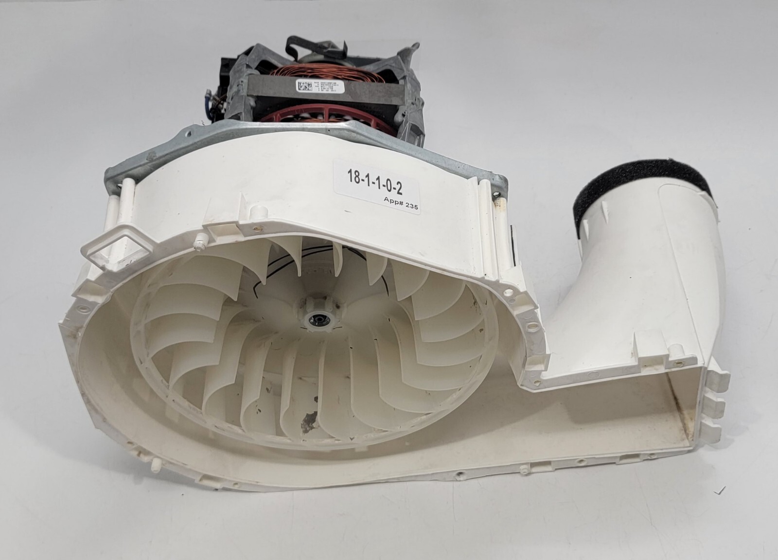 Genuine Dryer Hotpoint Motor w/Blower Part#234D1469P006