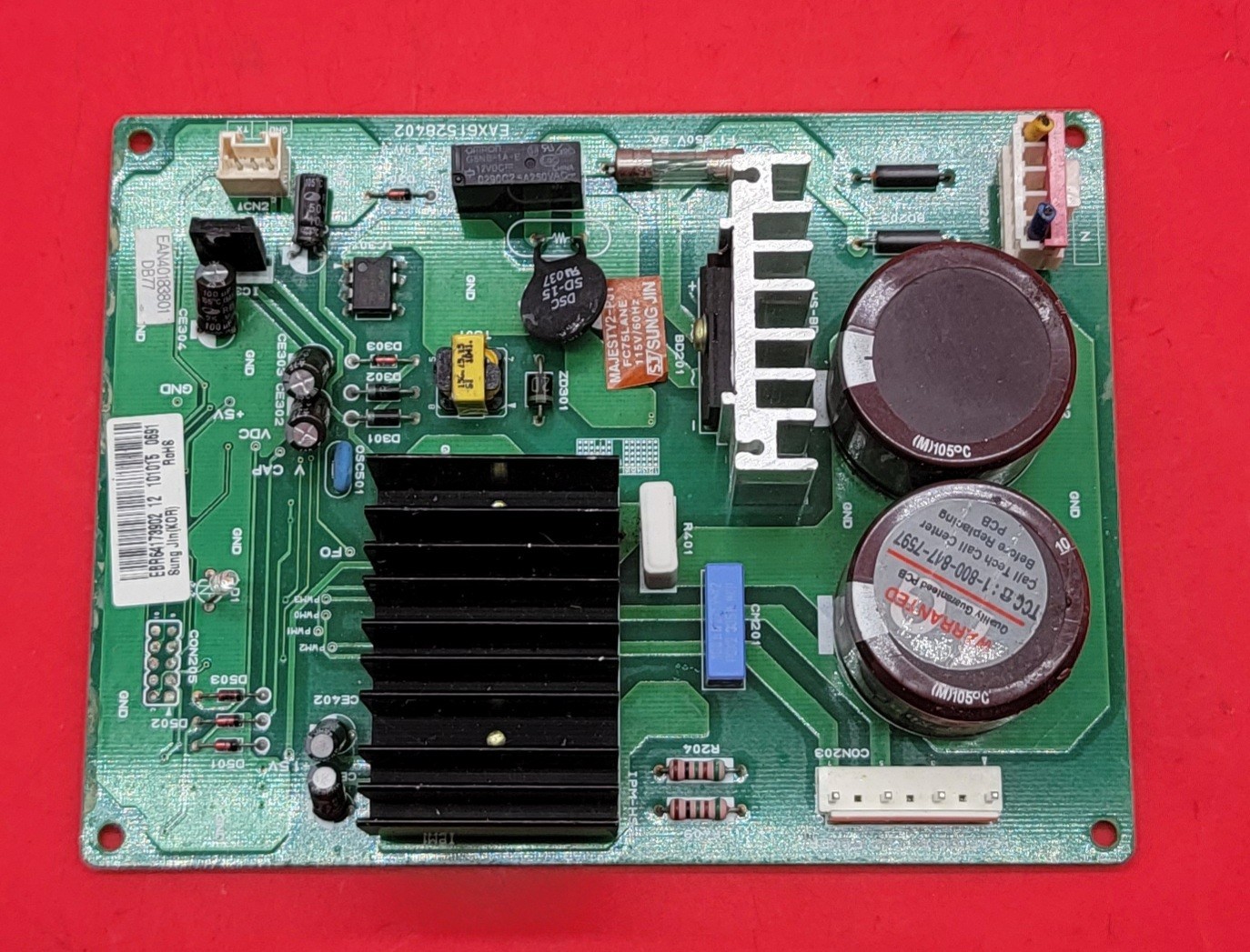 Genuine Refrigerator LG Control Board Part#EBR64173902