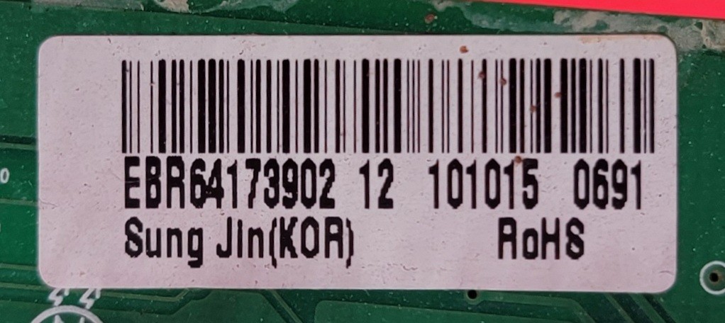 Genuine Refrigerator LG Control Board Part#EBR64173902