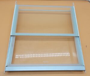 Genuine Refrigerator Whirlpool Sliding Glass Shelf Part#W10387814